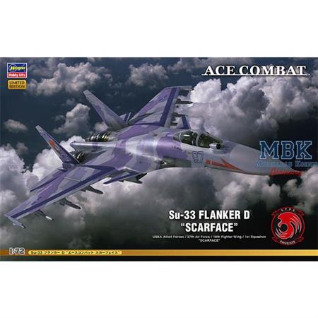 SU33 Flanker D Ace Combat Scarface   1/72