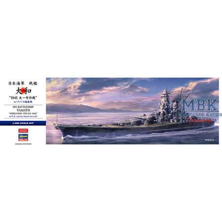 IJN Battleship YAMATO Operation Ten-Go '45 (SP656)