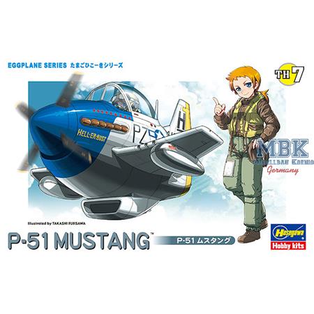 EGG PLANE P-51 Mustang (TH7)