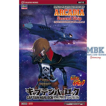 Space Pirate Battleship Arcadia Second Ship