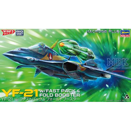 Macross Plus YF-21 w/Fast Pack & Fold Booster