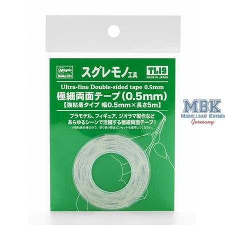 Doppelseitiges Klebeband, 0,5 mm