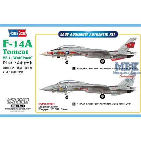F-14A Tomcat VF-1, "Wolf Pack"