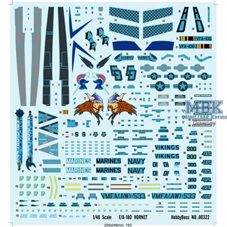 McDonnell Douglas  F/A-18D "HORNET"