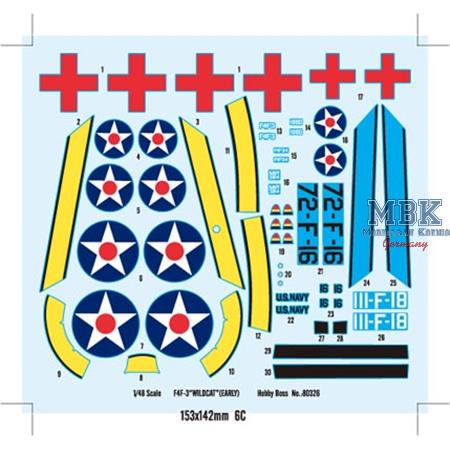 Grumman F4F-3 Wildcat (Early)