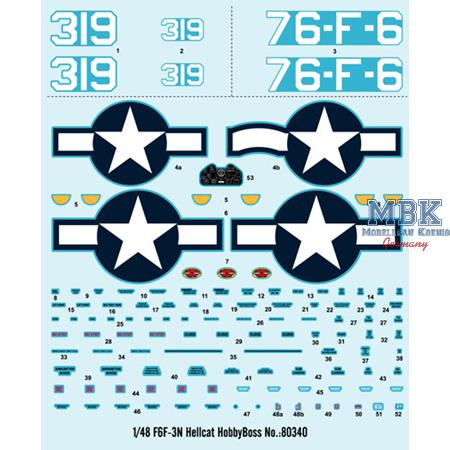 Grumman F6F-3N Hellcat