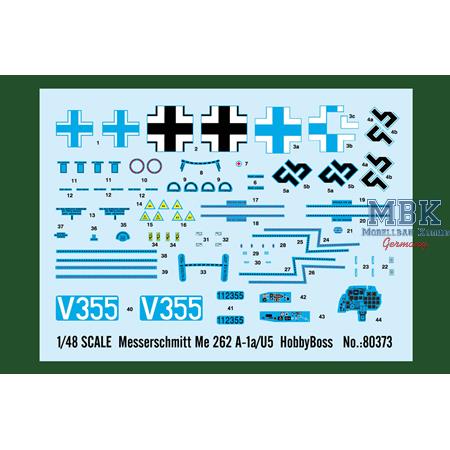 Messerschmitt Me 262 A-1 a / U5