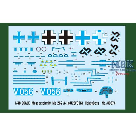 Messerschmitt Me 262A-1A/U2