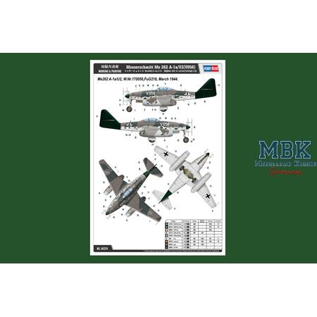 Messerschmitt Me 262A-1A/U2