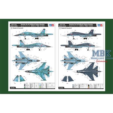 Russian Su-34 Fullback Fighter-Bomber