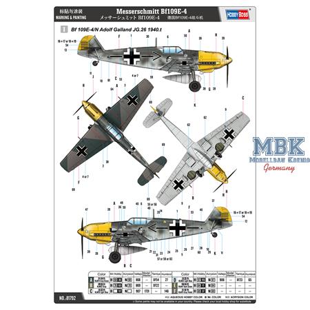 Messerschmitt Bf109E-4