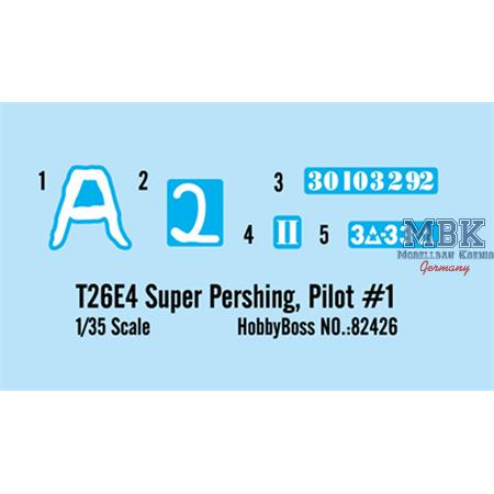 T26E4 Super Pershing Pilot #1