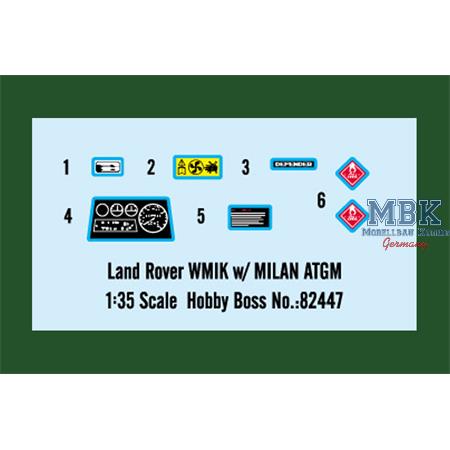 Landrover WMIK w/MILAN ATGM