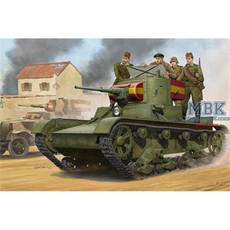 Soviet T-26 Light Infantry Tank Mod.1935