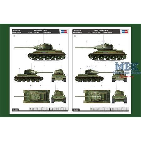 T-34/85 Modell 1944 - Factory-No. 183 (1/16)