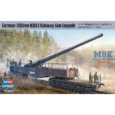 German 280mm K5(E) Railway Gun Leopold