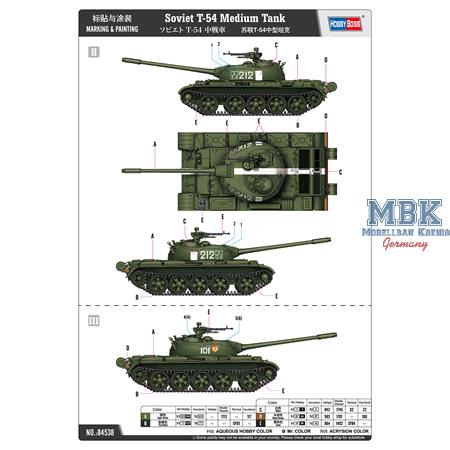 Soviet T-54 Medium Tank