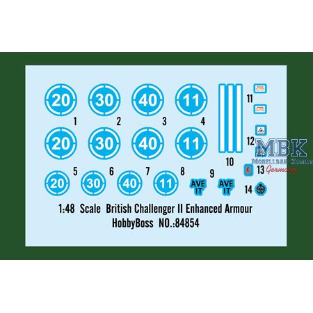 British Challenger 2 Enhanced Armour