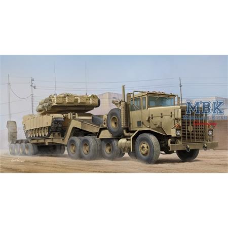 M911 C-HET w/ M747 Heavy Equipment Semi-Trailer