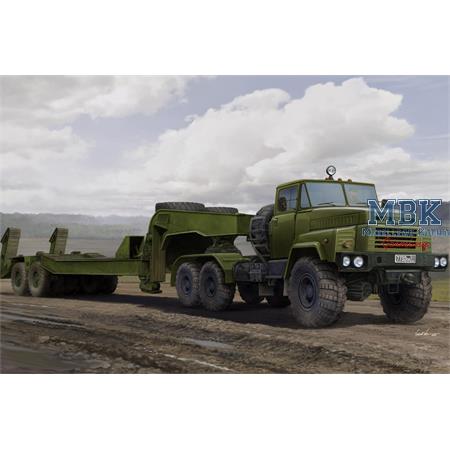 Russian KrAZ-260B Tractor with CMAZ/ChMZAP-5247G
