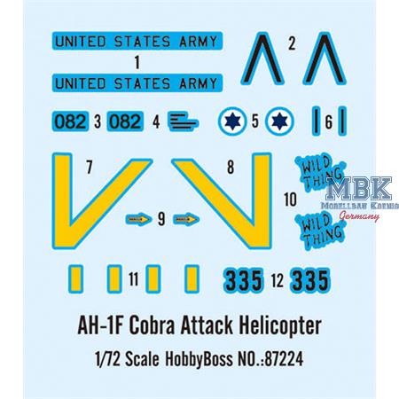 AH-1F Cobra Attack Helicopter