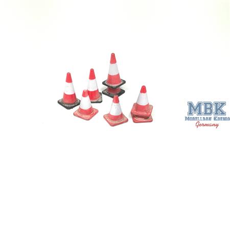 Big Road Cones (4 Pc) & Little Road Cones (4 Pc)