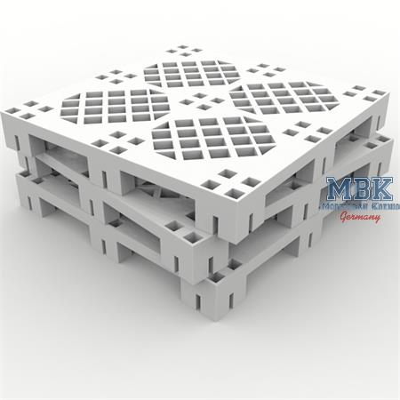 Plastic Pallets Type 2 3pcs