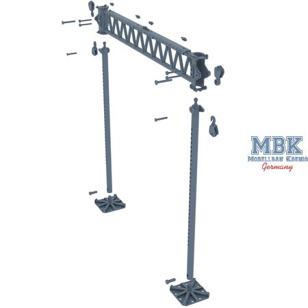 Trestles for Steel Treadways Bridge M2