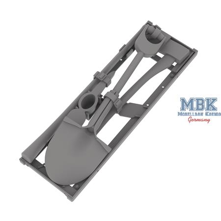 Pioneer tool bracket late (2pcs)