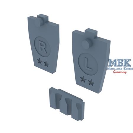 Sherman Bogie adapters for Tamiya