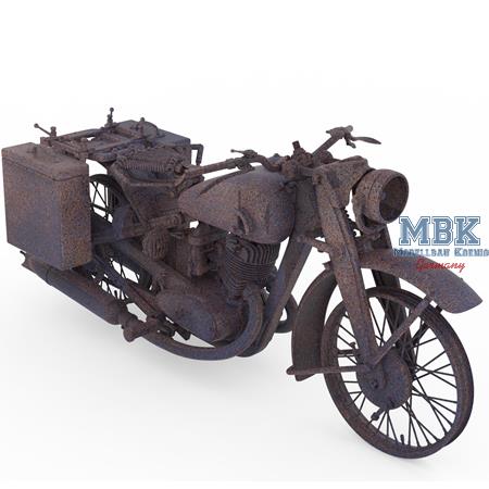Burned DKW NZ 350-1