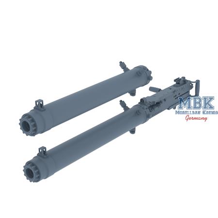 M2 Browning water cooled barrel