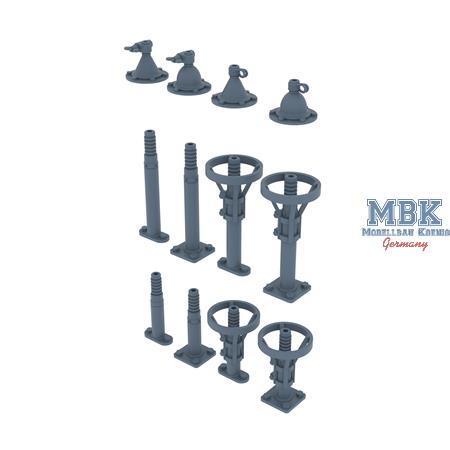 Commonwealth wireless N°19 antenna bases