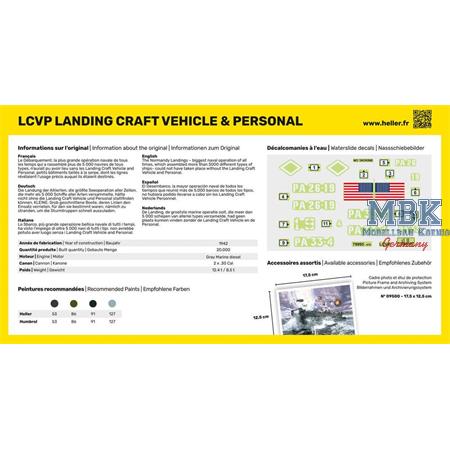 LCVP Landing Craft Vehicle & Personal