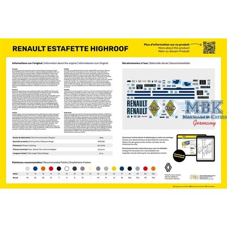 Renault Estafette Highroof