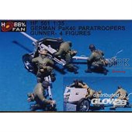 Pak40 paratroopers gunners