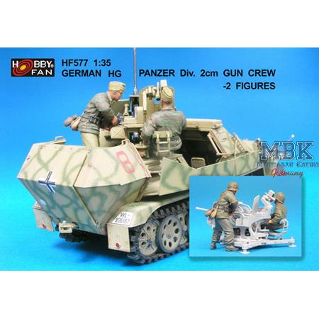 German HG Panzer Division 2cm Gun Crew