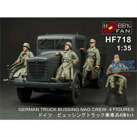 German Büssing NAG Crew (4 Figuren)
