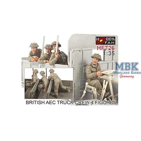 British Army Matador Halftrack Drivers, 4 Figures