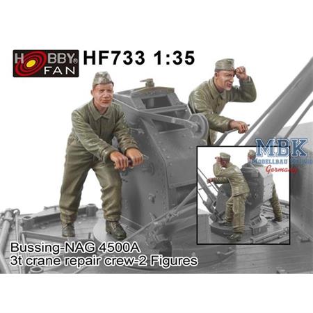 Büssing-Nag 4500A 3t crane repair crew