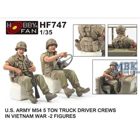 U.S. Army M54 Driver Crews In Vietnam War