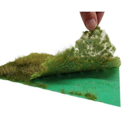 Trockenes Gras Vollfläche DIN A6