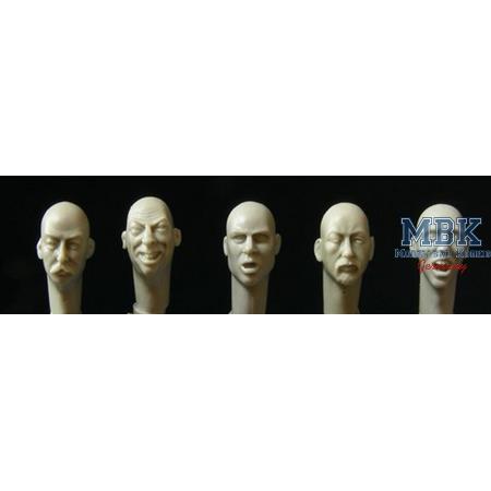 5 heads for 1/32 - 54mm figures #5