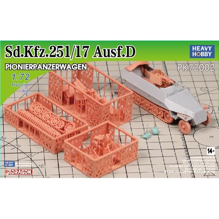 WWII German Sdkfz.251/17 Ausf.D Pionierpanzerwagen