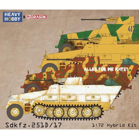 WWII German Sdkfz.251/17 Ausf.D Pionierpanzerwagen