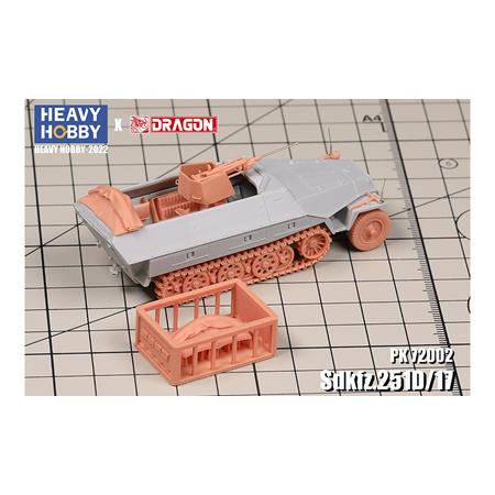 WWII German Sdkfz.251/17 Ausf.D Pionierpanzerwagen
