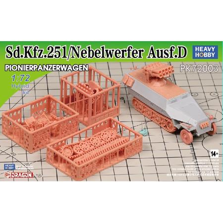 WWII German Sdkfz.251 Ausf.D Nebelwerfer