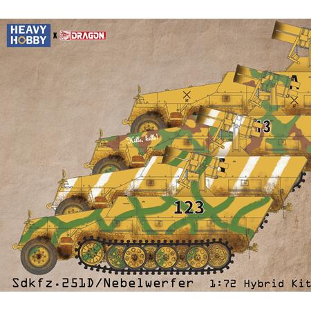 WWII German Sdkfz.251 Ausf.D Nebelwerfer
