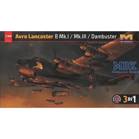 Avro Lancaster B Mk.I / B Mk.III / Dambuster 3in1