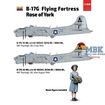 B-17G Rose of York - LIMITED EDITION